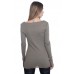 RO2-T08201 OLIVE LONG SLEEVE T-SHIRT WITH THUMB HOLE TOP  3-1 (4PCS)