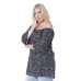 R-MXT2090 BLACK CREAM TOP PLUS SIZE 1,2,2