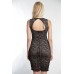 RL-9417 BLACK LACE  Mini Dress 2,2,1