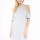 T-T10425 LTH BLUE OFF SHOULDER T-SHIRT DRESS 3,2,1