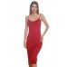 R10C-AD42443 BURGANDY SUEDE SPAGHETTI STRAP MIDI DRESS 2,2,2