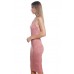 R10C-AD42443 BLUSH SUEDE SPAGHETTI STRAP MIDI DRESS 2,2,2