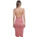 R10C-AD42443 BLUSH SUEDE SPAGHETTI STRAP MIDI DRESS 2,2,2