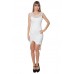 B21-KSD6017 WHITE SLEEVELESS ASYMMMETRIC MIDI DRESS 2,2,2